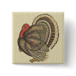 Thanksgiving Turkey Pin buttons
