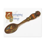 Thanksgiving Turkey Spoon Postcards