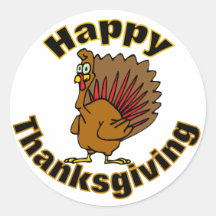 Thanksgiving Turkey Sticker