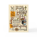 Thanksgiving Wordcloud - Boyfriend cards