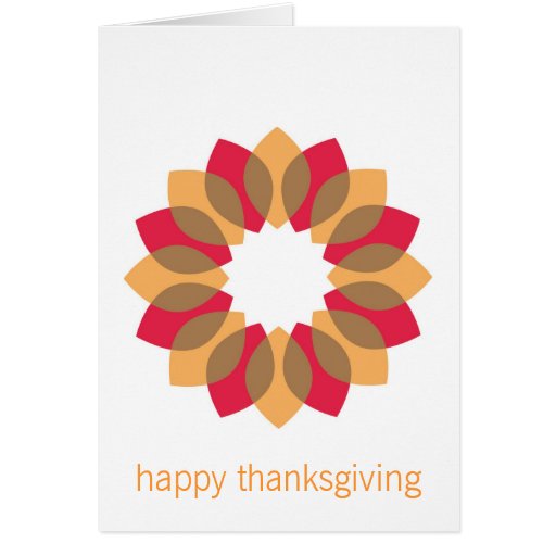 Thanksgiving Wreath Card