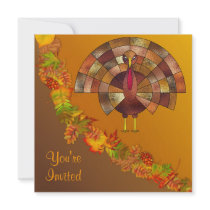 Thanksgivng Day Dinner Invitations