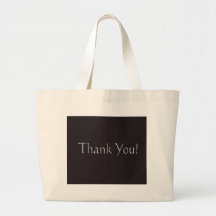 thankyou canvas bags