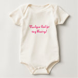 Thankyou God for tiny blessings! t-shirts