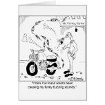 That Funny Buzzing Sound Greeting Card