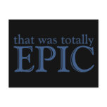 That Was Totally Epic postcards
