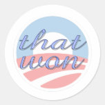 That Won Stickers