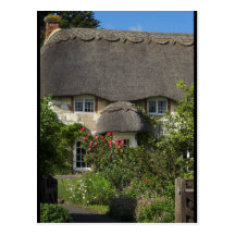 Thatched Cottage Postcard