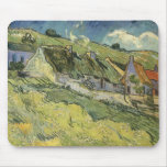 Thatched Cottages by Vincent van Gogh Mousepad