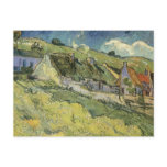 Thatched Cottages by Vincent van Gogh postcards