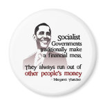 Thatcher socialist quote magnets