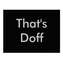 That's Doff Post Card