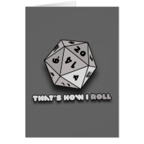 That's How I Roll d20