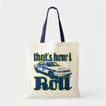 Thats How I Roll Police Bags