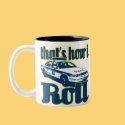 Thats How I Roll Police mugs