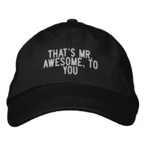 That's Mr. Awesome, to you