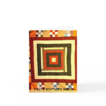 THAT'S SEW GEE'S BEND GREETING CARD