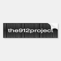the912project1bumper bumper sticker