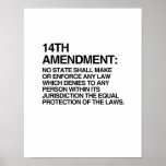 THE 14TH AMENDMENT PRINT