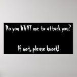 The 2nd Product of the 'Threats' line. Print