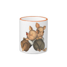 The 3 Little Pigs Dreaming Mug