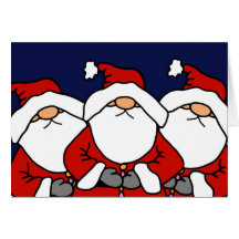 The 3 Santas Cards