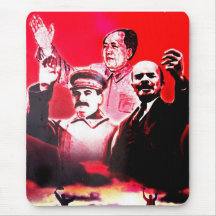The 3 Terrors - Stalin, Mao and Lenin Mousepad