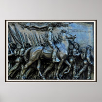 The 54th Massachusetts Volunteer Infantry Regiment Print