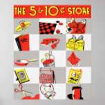 The 5 and 10 Store Poster posters