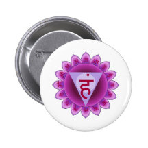 The 5th Primary Chakra Purple Vishuddha Pinback Buttons