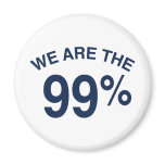 The 99% Are We Refrigerator Magnets