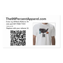 The 99% GET PAID business card