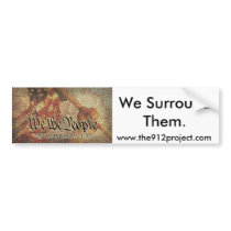 The 9-12 Project and "We Surround Them" Bumper Sticker