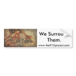 The 9-12 Project and "We Surround Them" bumper stickers