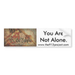 The 9-12 Project and "You Are Not Alone" Bumper Sticker