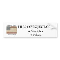 The 9-12 Project Bumper Stickers