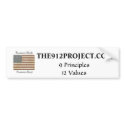 The 9-12 Project bumper stickers