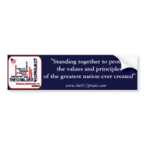 The 9-12 Project Bumper Sticker