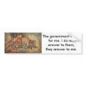 The 9-12 Project Mosaic and the 9 Principles bumper stickers