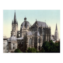 The Aachen Cathedral Postcard