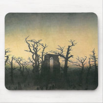 The Abbey in the Oakwood Mouse Pads