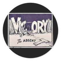 The Absent Round Sticker
