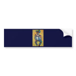 The Accordian Player bumper stickers