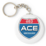 The Ace Mechanic Key Chain keychains