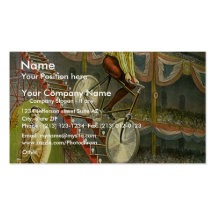 The Adam Forepaugh and Sells Brothers America's gr Business Card Template