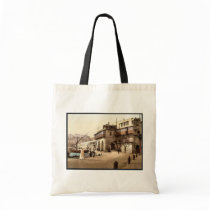 The admiralty, Algiers, Algeria vintage Photochrom Tote Bag