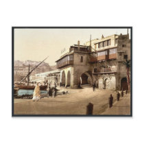 The admiralty, Algiers, Algeria vintage Photochrom Post Card