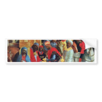 The Adoration Of The Magi By Foppa Vincenzo Bumper Sticker