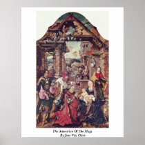 The Adoration Of The Magi By Joos Van Cleve Print