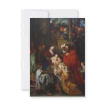 The Adoration of the Magi by Peter Paul Rubens Custom Invites